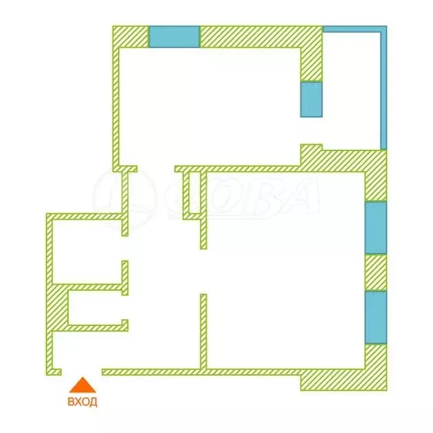 1-комнатная квартира: Тюмень, улица Бориса Житкова, 2к1 (54.3 м) - Фото 2