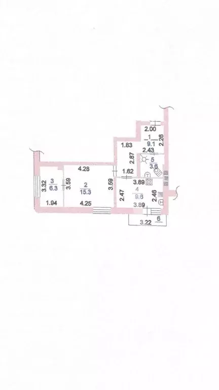1-к кв. Краснодарский край, Ейск ул. Калинина, 73/4 (44.0 м) - Фото 1