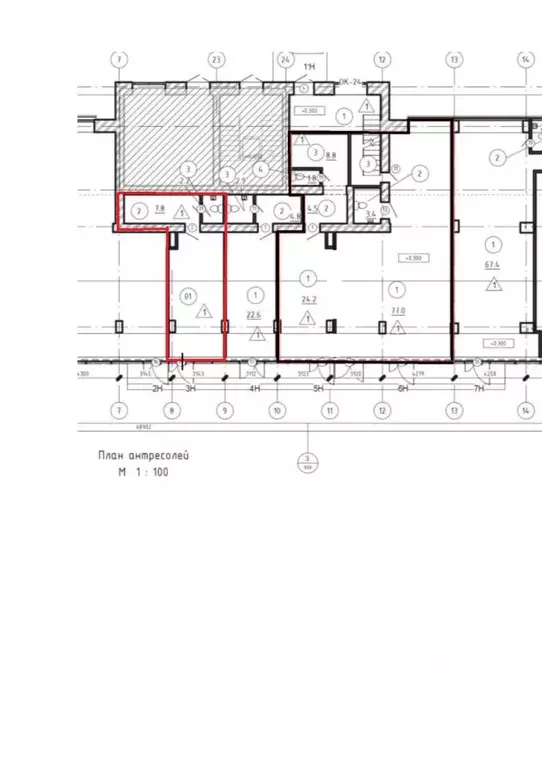 Помещение свободного назначения в Санкт-Петербург пос. Понтонный, ... - Фото 2