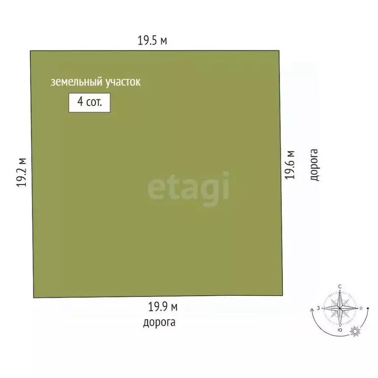 Участок в Ростовская область, Азовский район, Елизаветинское с/пос, ... - Фото 2