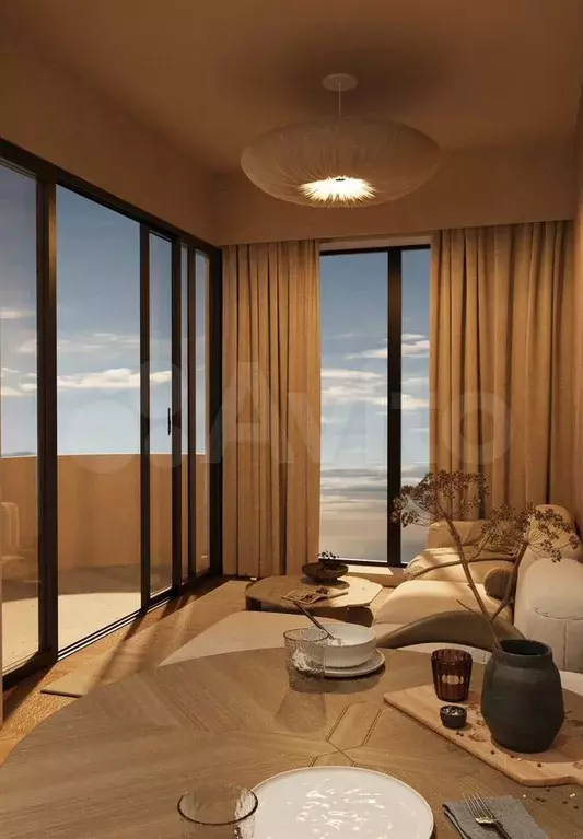 Апартаменты-студия, 34,1 м, 5/8 эт. - Фото 0