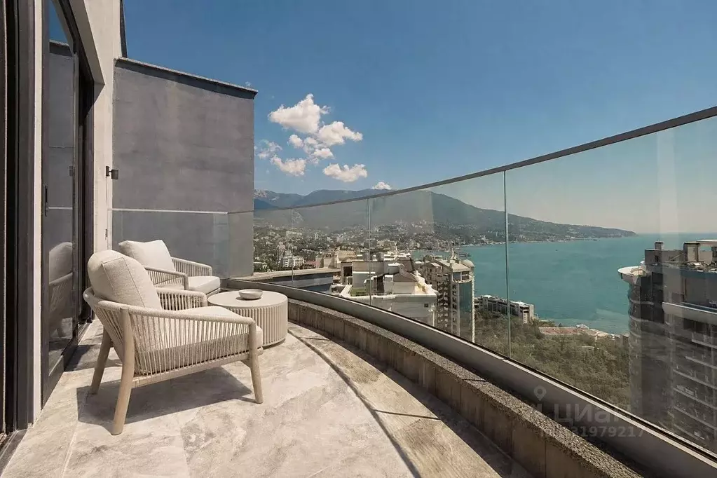1-к кв. Крым, Ялта проезд Парковый, 6Б (67.0 м) - Фото 1