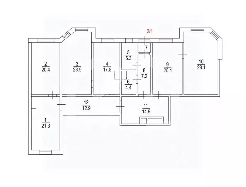 Помещение свободного назначения в Москва пос. Коммунарка, 7А (179 м) - Фото 2