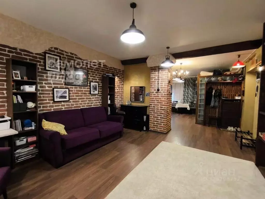 1-к кв. Санкт-Петербург Калужский пер., 9 (47.3 м) - Фото 2