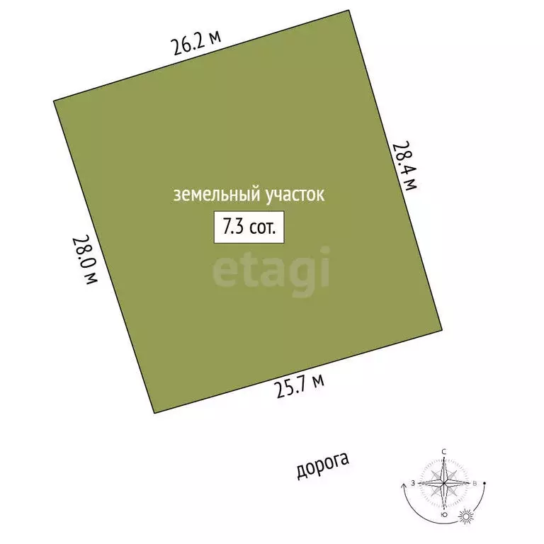 Дом в Ялуторовск, Лесная улица (132 м) - Фото 1