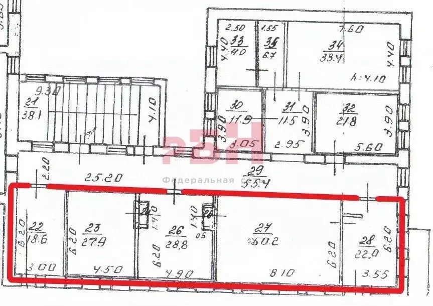 Офис в Орловская область, Орел Московская ул, 29 (147.5 м) - Фото 1