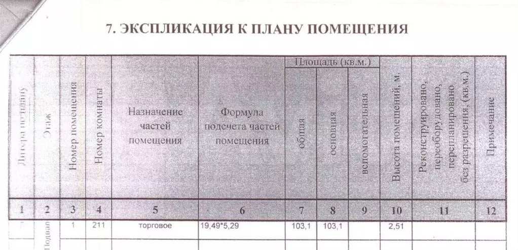 Помещение свободного назначения, 103.1 м - Фото 1