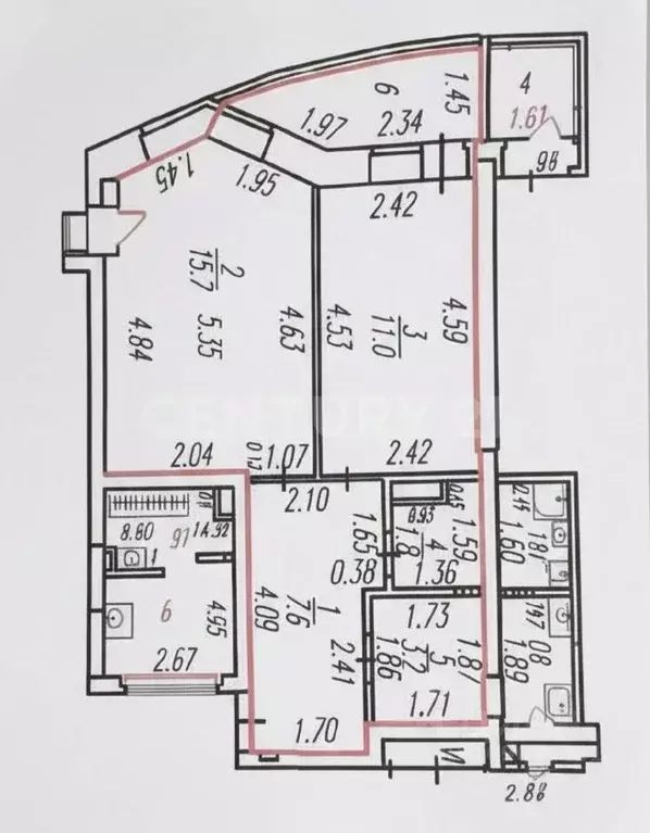 1-к кв. Чувашия, Чебоксары Учительская ул., 15 (44.0 м) - Фото 2