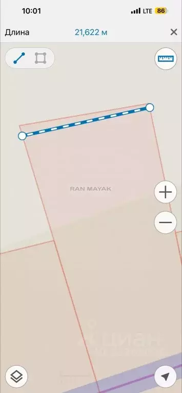 Участок в Адыгея, Майкоп Низпоташная ул., 22 (7.5 сот.) - Фото 2