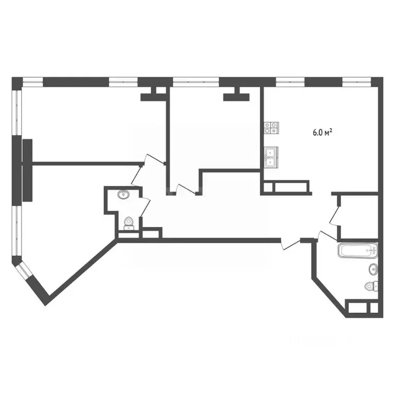 3-к кв. Московская область, Красногорск ул. Авангардная, 5 (111.7 м) - Фото 2