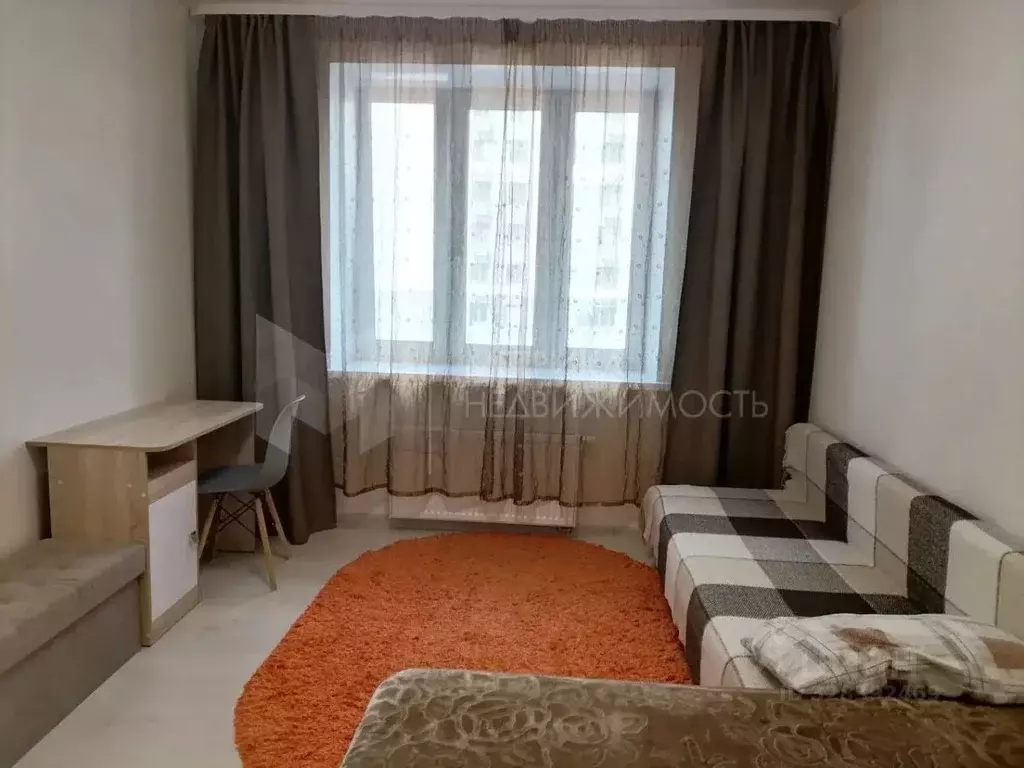 1-к кв. Тюменская область, Тюмень ул. Республики, 204к10 (41.3 м) - Фото 1