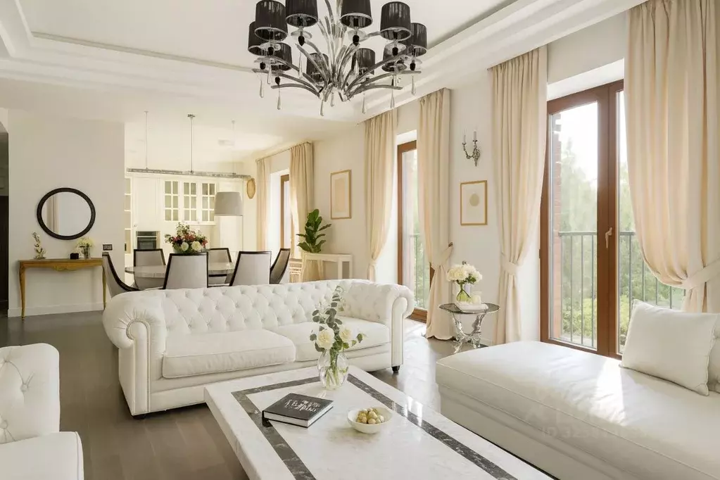 3-к кв. Москва ул. Трехгорный Вал, 14С1 (118.0 м) - Фото 1