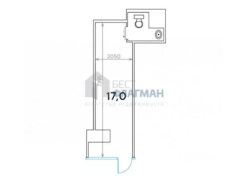 Торговая площадь в Москва Ленинградский просп., 33К3 (17 м) - Фото 2