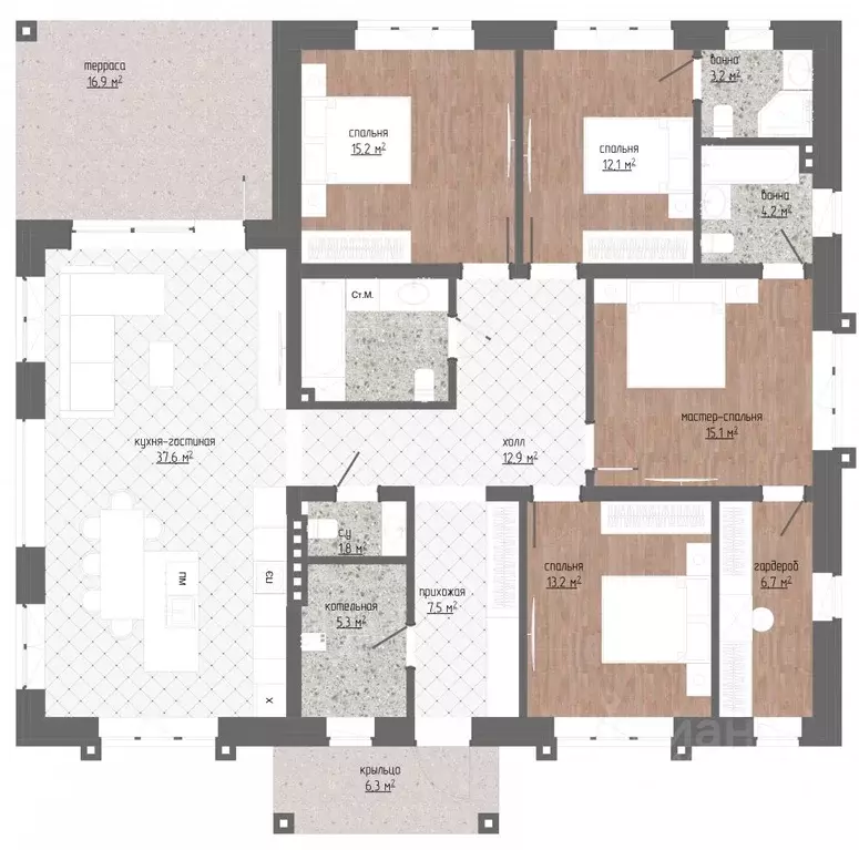 Дом в Московская область, Истра муниципальный округ, д. Исаково ул. ... - Фото 2