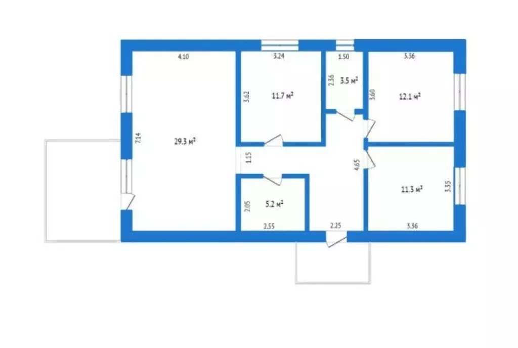 Дом в Тюмень, Когалымская улица (85 м) - Фото 1