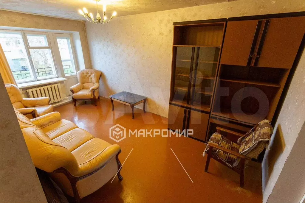 3-к. квартира, 64 м, 2/2 эт. - Фото 0