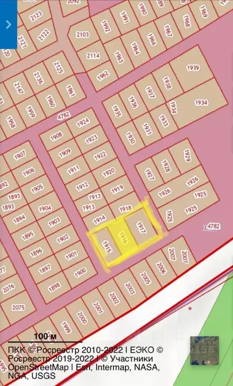 Участок в Тамбовская область, Тамбовский муниципальный округ, пос. ... - Фото 2