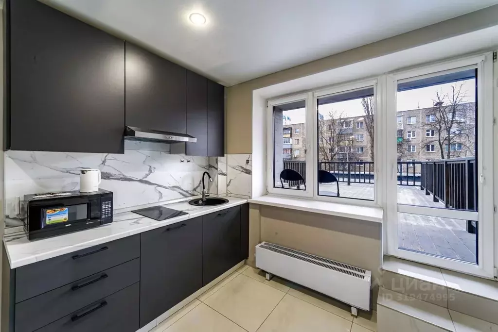 1-к кв. Московская область, Подольск ул. Дружбы, 15 (25.0 м) - Фото 2