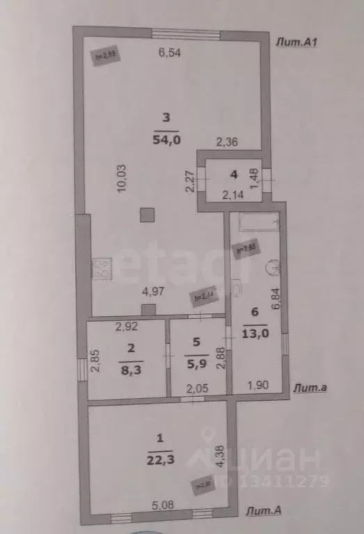 Дом в Белгородская область, Белгород ул. Дзержинского, 112 (107 м) - Фото 1
