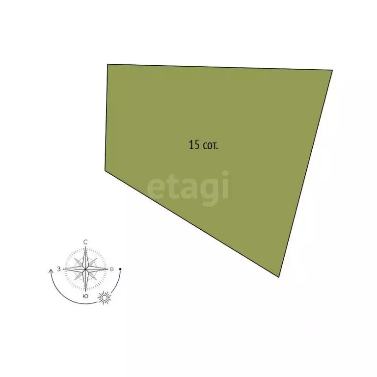 Участок в Белгородская область, Белгородский район, с. Стрелецкое 566 ... - Фото 2