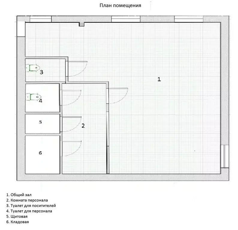 Торговая площадь в Коми, Сыктывкар просп. Бумажников, 41/12 (70 м) - Фото 2