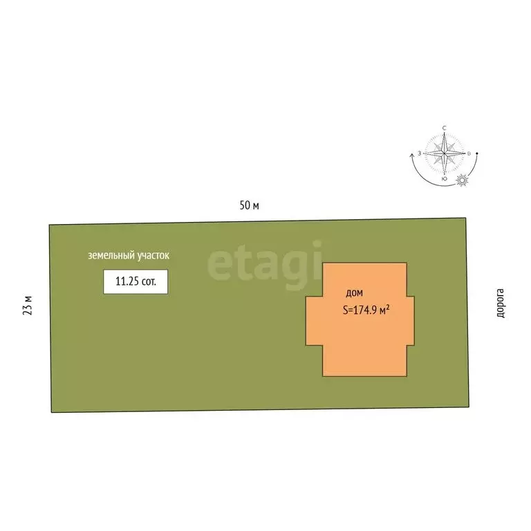 Дом в село Перевалово, коттеджный посёлок Родники (174.9 м) - Фото 1