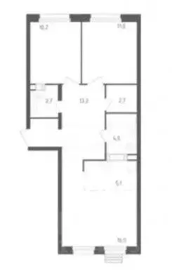 3-к кв. Москва Сосенское поселение, просп. Куприна, 30к2 (63.0 м) - Фото 2