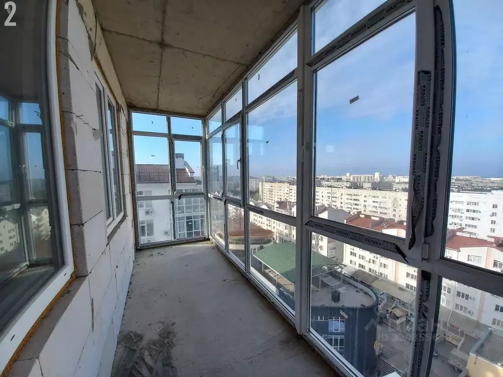 2-к кв. Севастополь просп. Октябрьской Революции, 48к1 (66.4 м) - Фото 2
