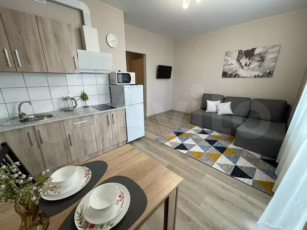 Квартира-студия, 24,6 м, 6/16 эт. - Фото 1