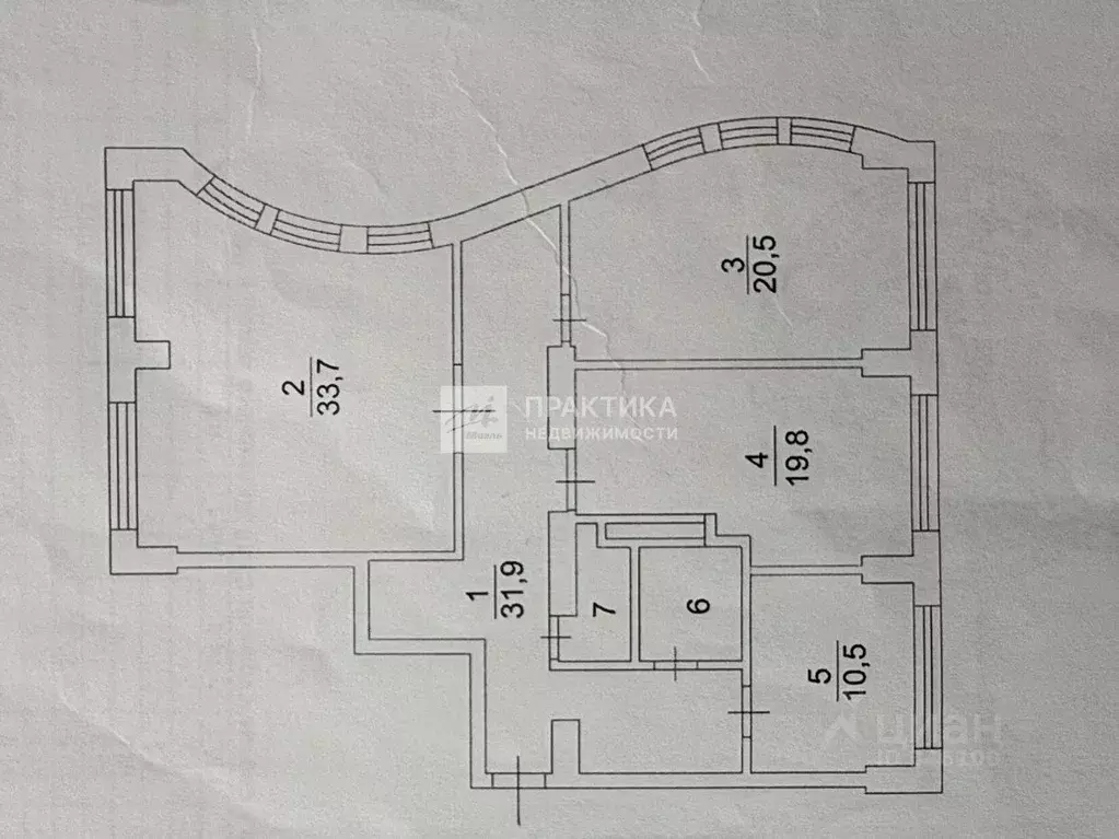 3-к кв. Московская область, Балашиха ул. Чистопольская, 30 (120.1 м) - Фото 2