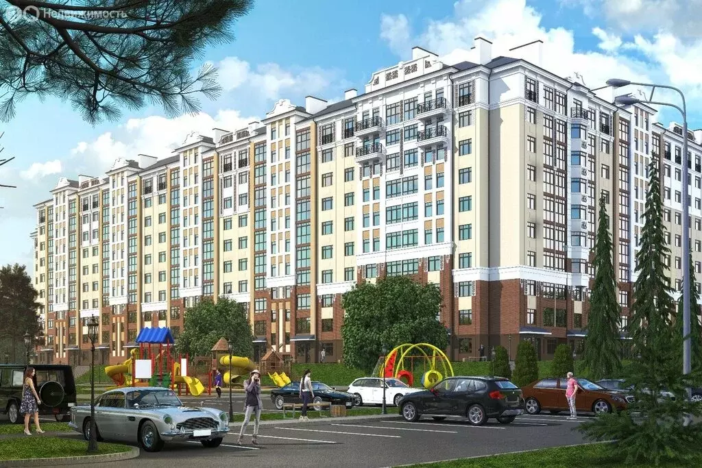 3-комнатная квартира: Зеленоградск, Московская улица, 68 (83.7 м) - Фото 1