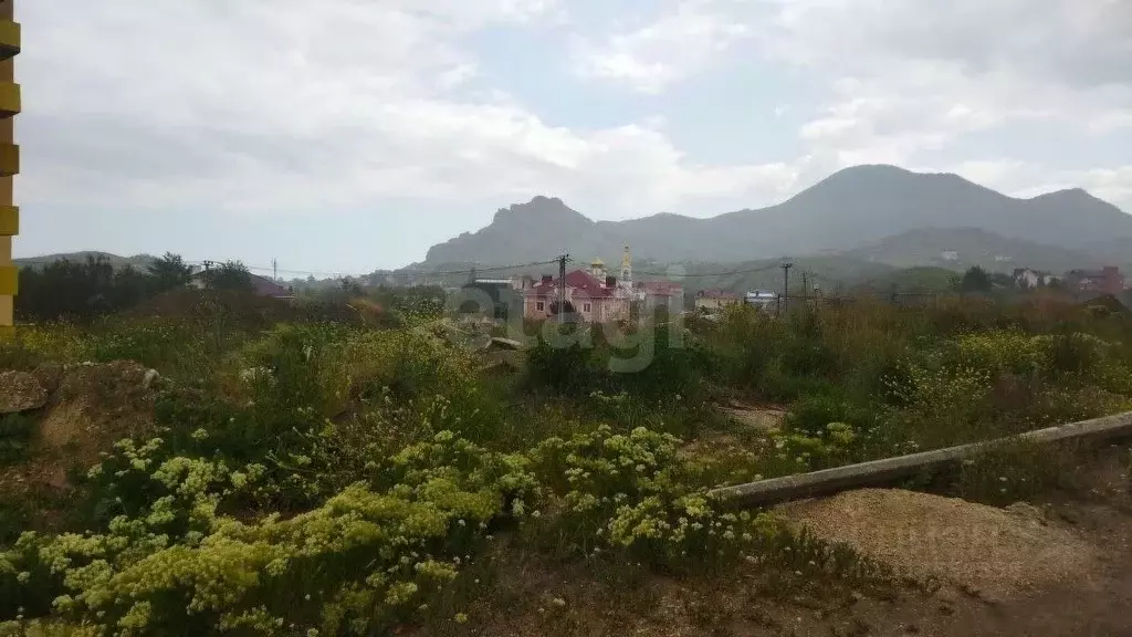 Участок в Крым, Феодосия муниципальный округ, Коктебель пгт пер. ... - Фото 0