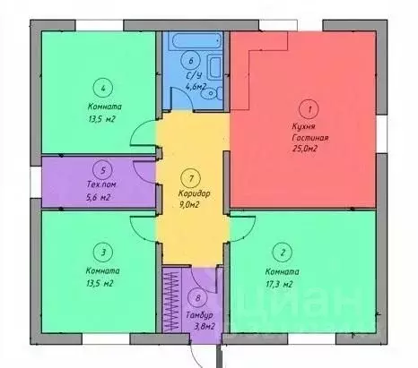 Дом в Пермский край, Березники муниципальный округ, пос. Николаев ... - Фото 2