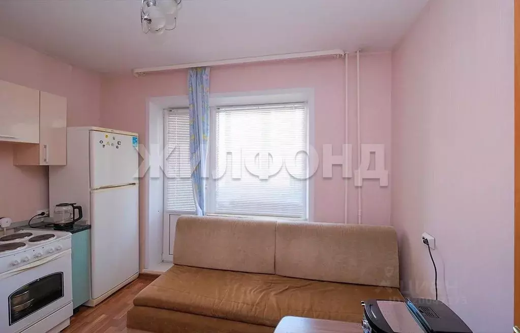 1-к кв. Новосибирская область, Новосибирск ул. Пархоменко, 25 (35.0 м) - Фото 1
