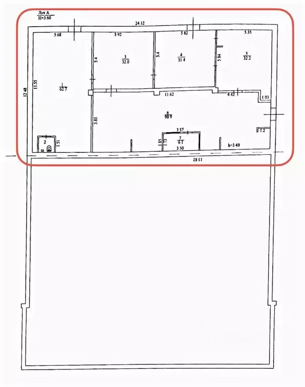 Помещение свободного назначения в Ленинградская область, Волосово ... - Фото 1
