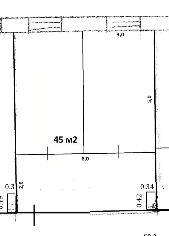 Офис в Татарстан, Казань ул. Мазита Гафури, 50к5 (45 м) - Фото 1