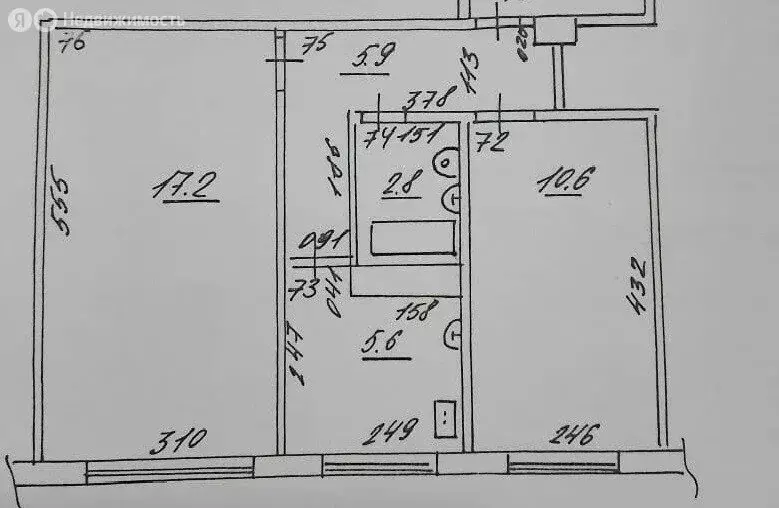2-комнатная квартира: Самара, улица Советской Армии, 136 (42 м) - Фото 1
