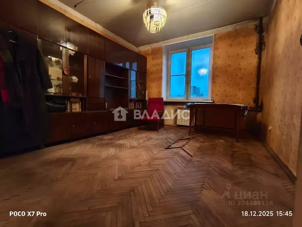 Комната Москва Звездный бул., 1 (16.0 м) - Фото 1