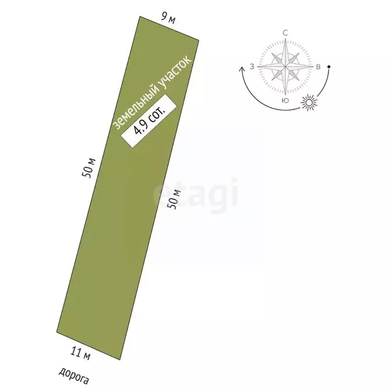 Участок в Костромская область, Кострома Спутник-2 СНТ, 86 (5.5 сот.) - Фото 1