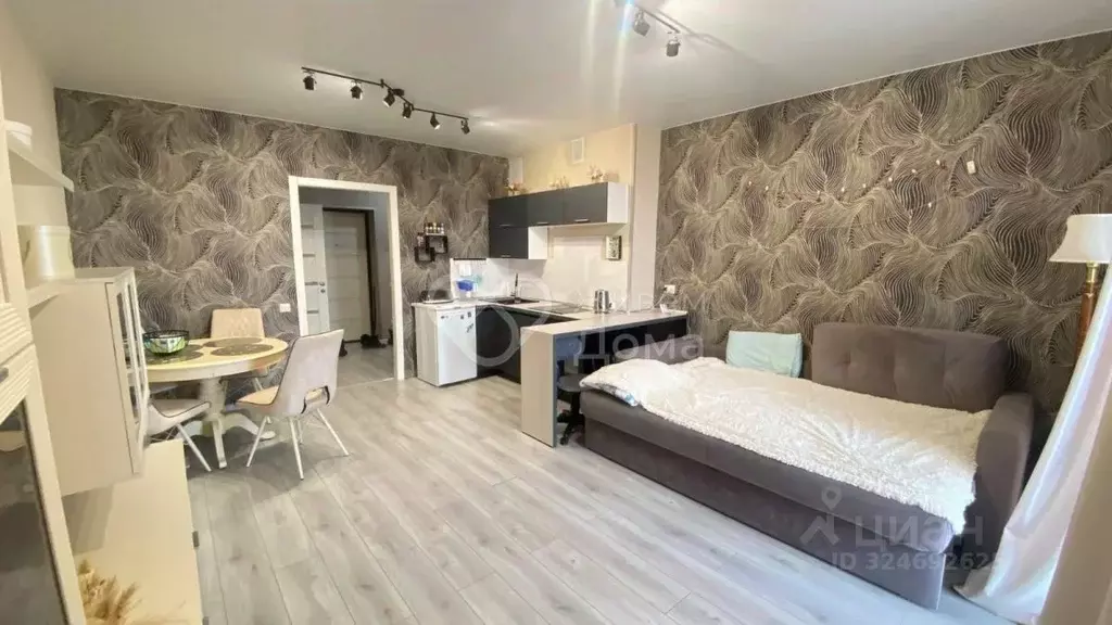 Студия Волгоградская область, Волгоград Гомельская ул., 7 (39.0 м) - Фото 2