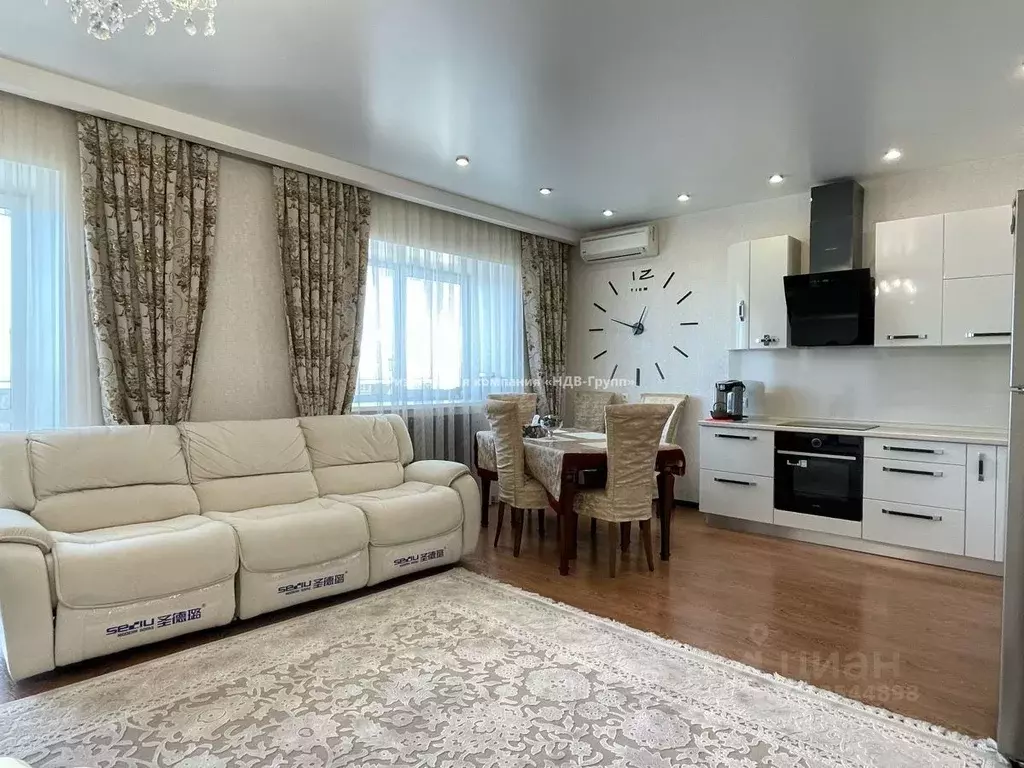 3-к кв. Хабаровский край, Хабаровск ул. Шеронова, 2/5 (100.2 м) - Фото 1