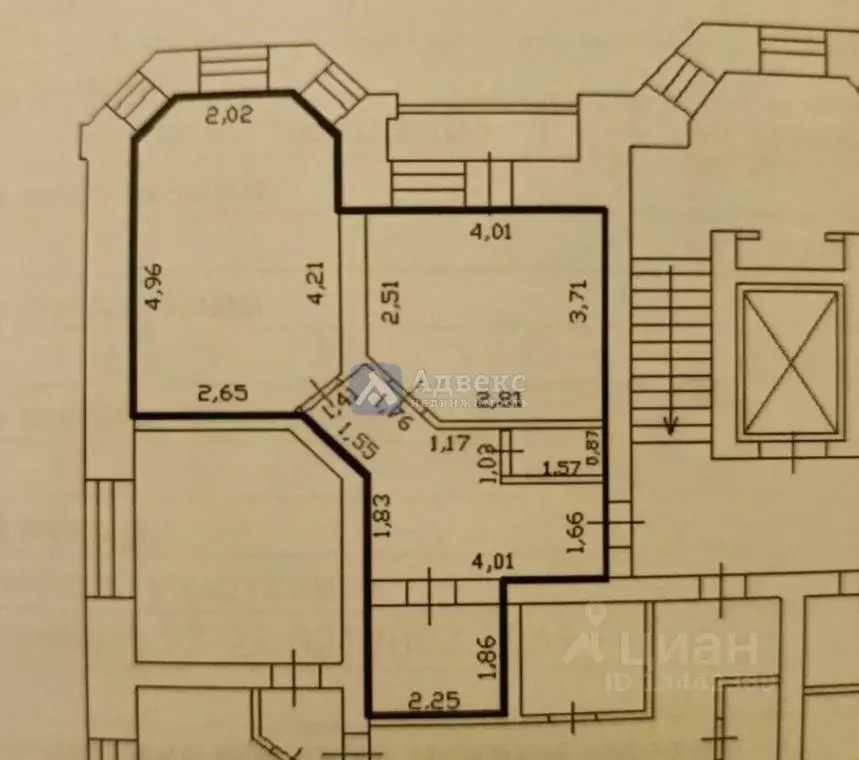 1-к кв. Тюменская область, Тюмень ул. Циолковского, 11 (50.0 м) - Фото 2