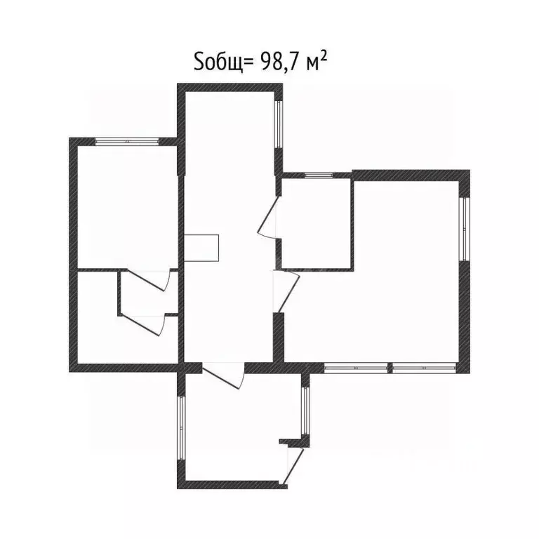 Дом в Брянская область, Брянск Большое Полпино пгт, Центральная ул. ... - Фото 2