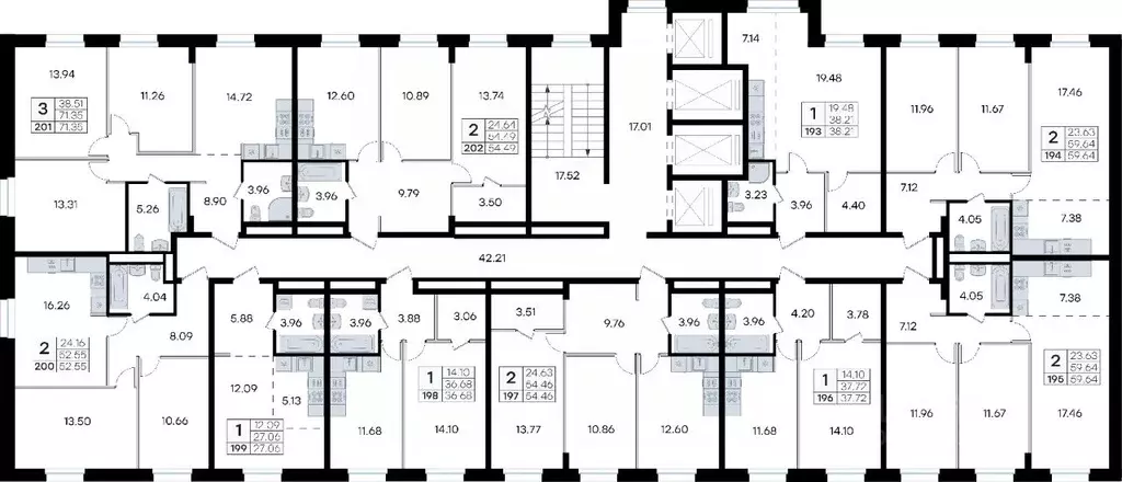 2-к кв. Приморский край, Владивосток ул. Тухачевского, 80 (59.64 м) - Фото 1