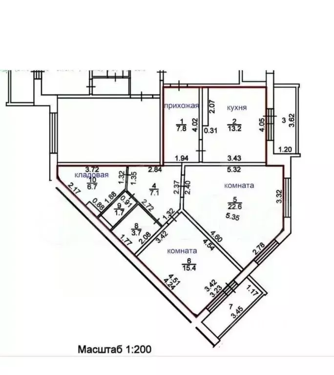 2-к кв. Костромская область, Кострома Давыдовский-3 мкр, 9 (78.2 м) - Фото 1