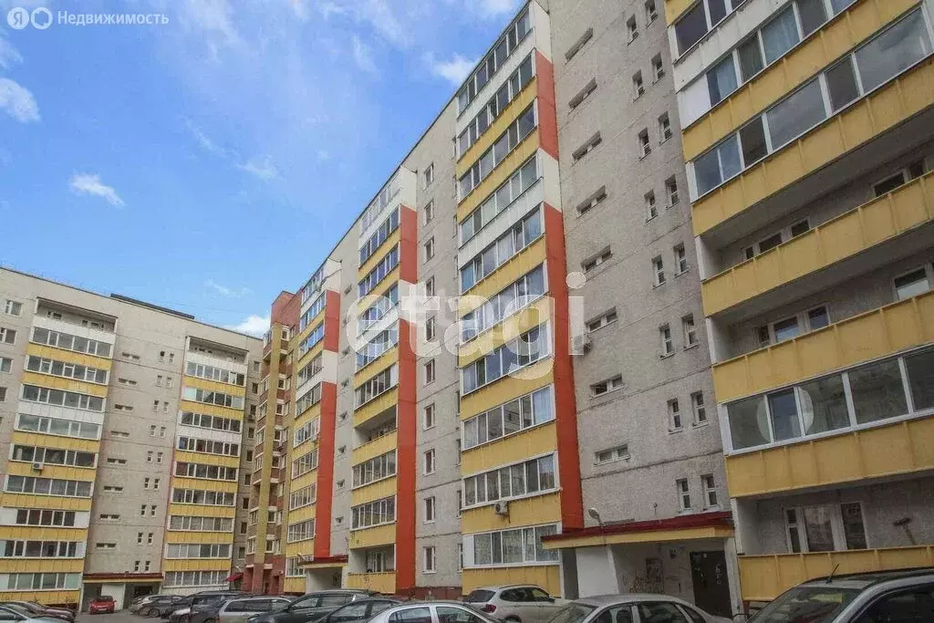 3-комнатная квартира: Тюмень, улица Новосёлов, 12к5 (68 м) - Фото 1