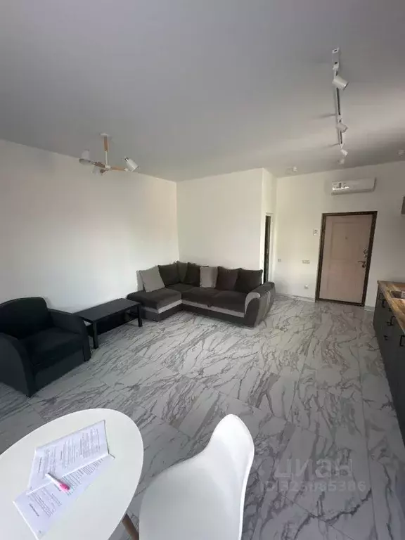 Студия Краснодарский край, Сочи Новый Сочи мкр, ул. Санаторная, 34 А ... - Фото 2