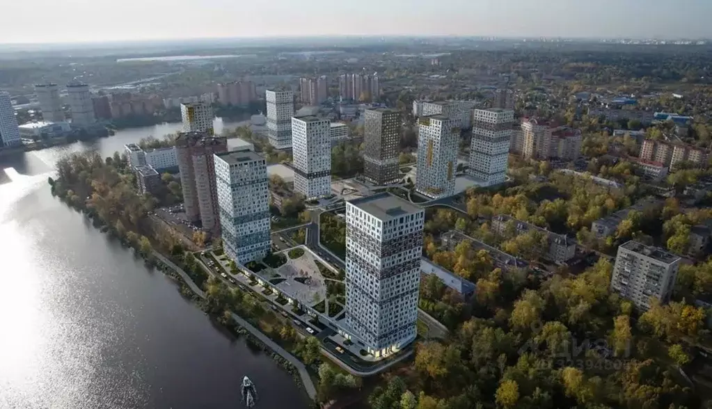 1-к кв. Московская область, Пушкино Фабрикант жилой комплекс, 1 (40.8 ... - Фото 2