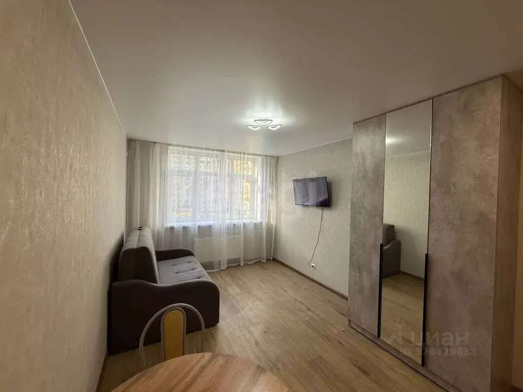 Студия Тюменская область, Тюмень ул. Первооткрывателей, 2 (28.0 м) - Фото 2