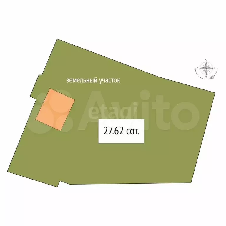 Дом 39,1 м на участке 27,6 сот. - Фото 1